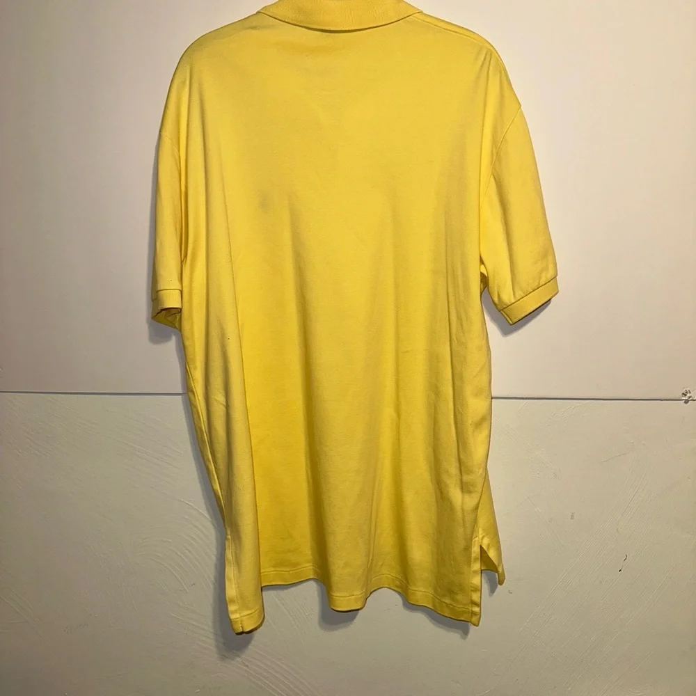Ralph Lauren Men's Bright Yellow Polo Shirt